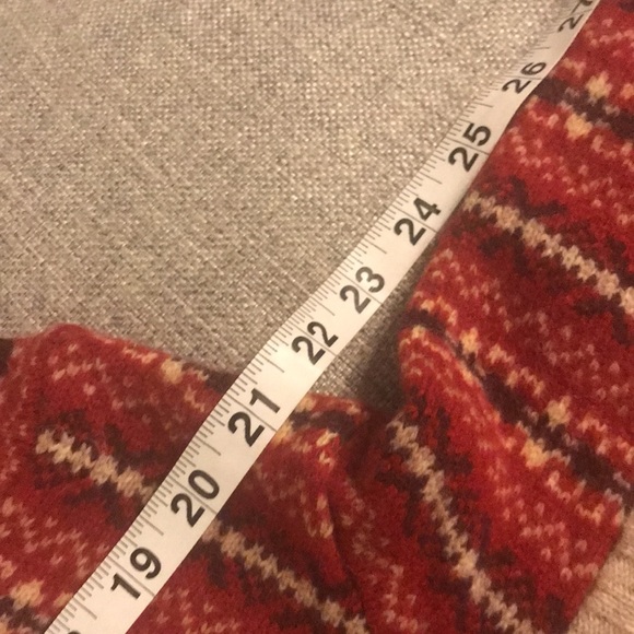 VINTAGE Lambswool Fair Isle Zip Up Sweater - Picture 7 of 7